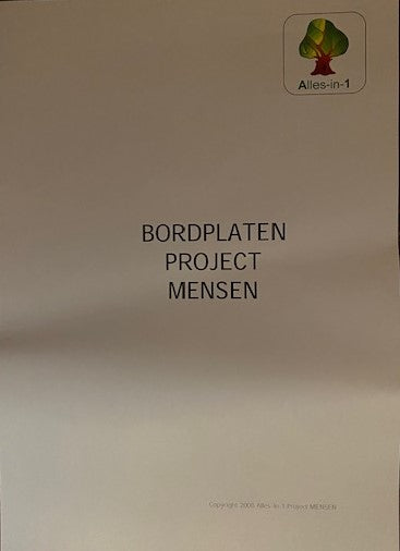 Alles-in-1 Bordplaten A3 Project Mensen (per groep)