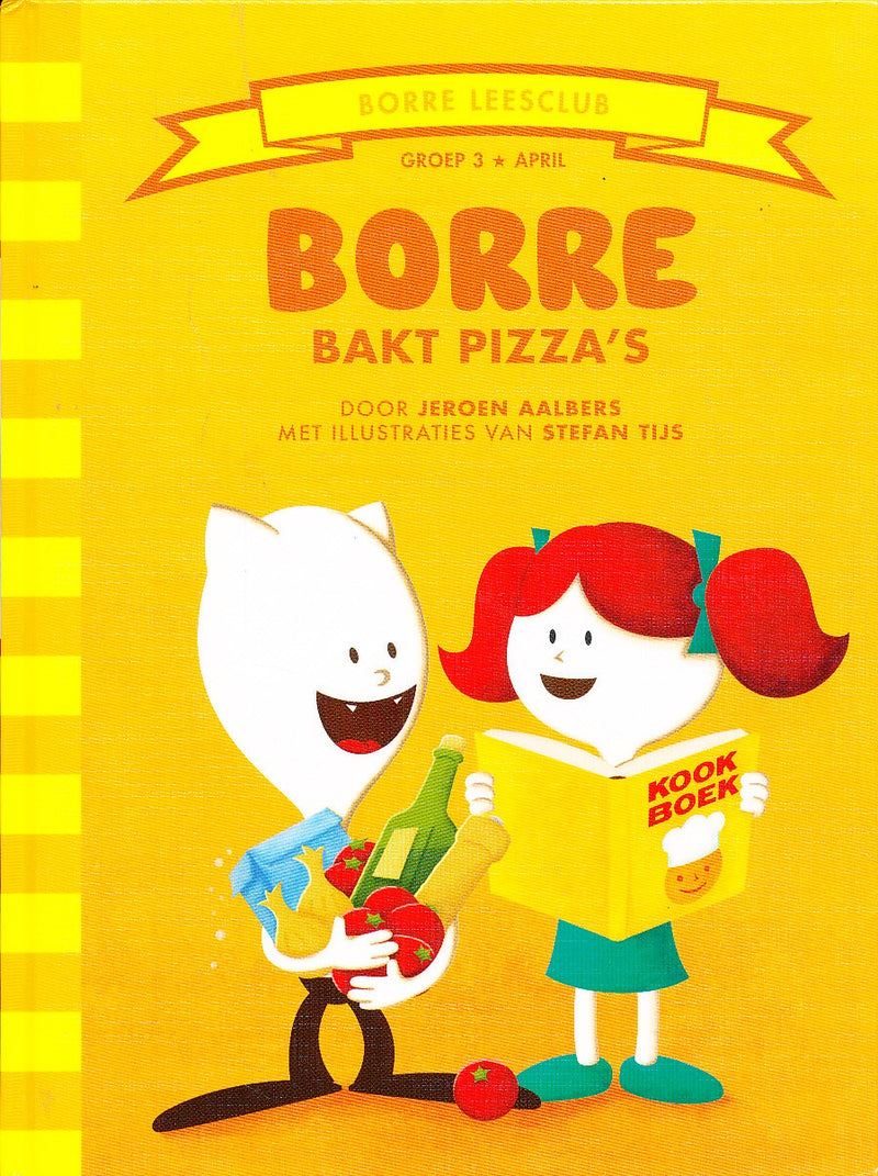 Borre bakt pizza's Groep 3