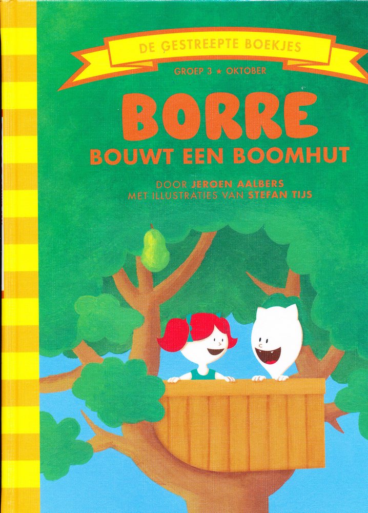 Borre bouwt een boomhut groep 3