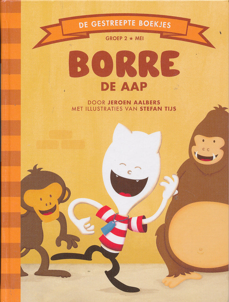 De gestreepte boekjes Borre De aap groep 2