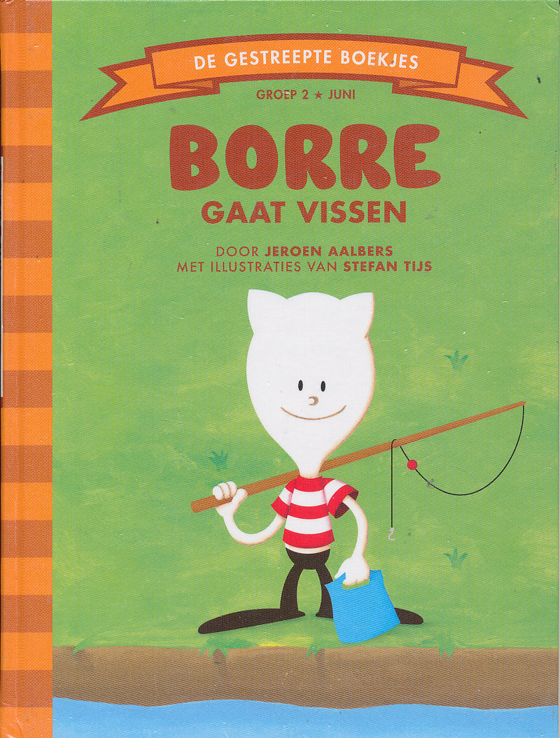 De gestreepte boekjes Borre gaat vissen groep 2