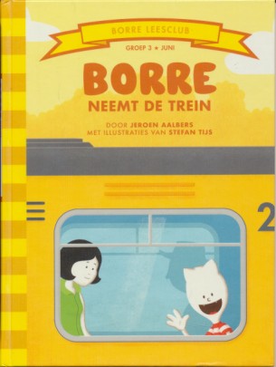 Borre leesclub neemt de trein groep 3