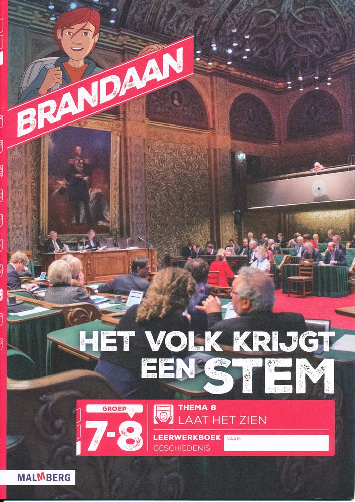 Brandaan versie 2 Leerwerkboek thema 8 groep 7-8 (per 5 stuks)