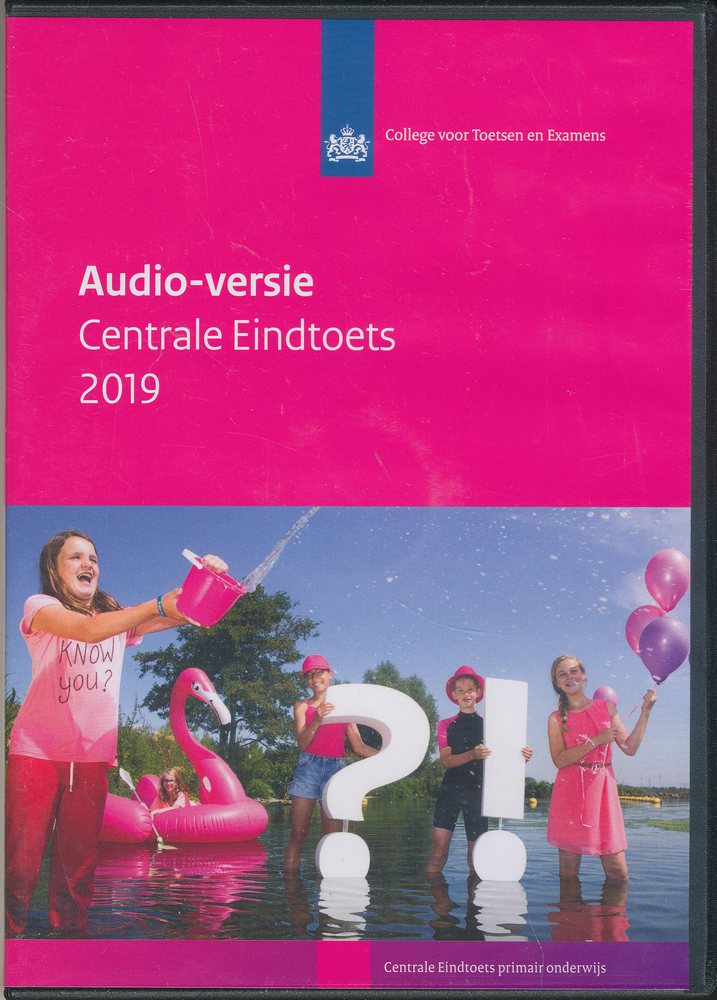Centrale Eindtoets 2019 (zie omschr.)