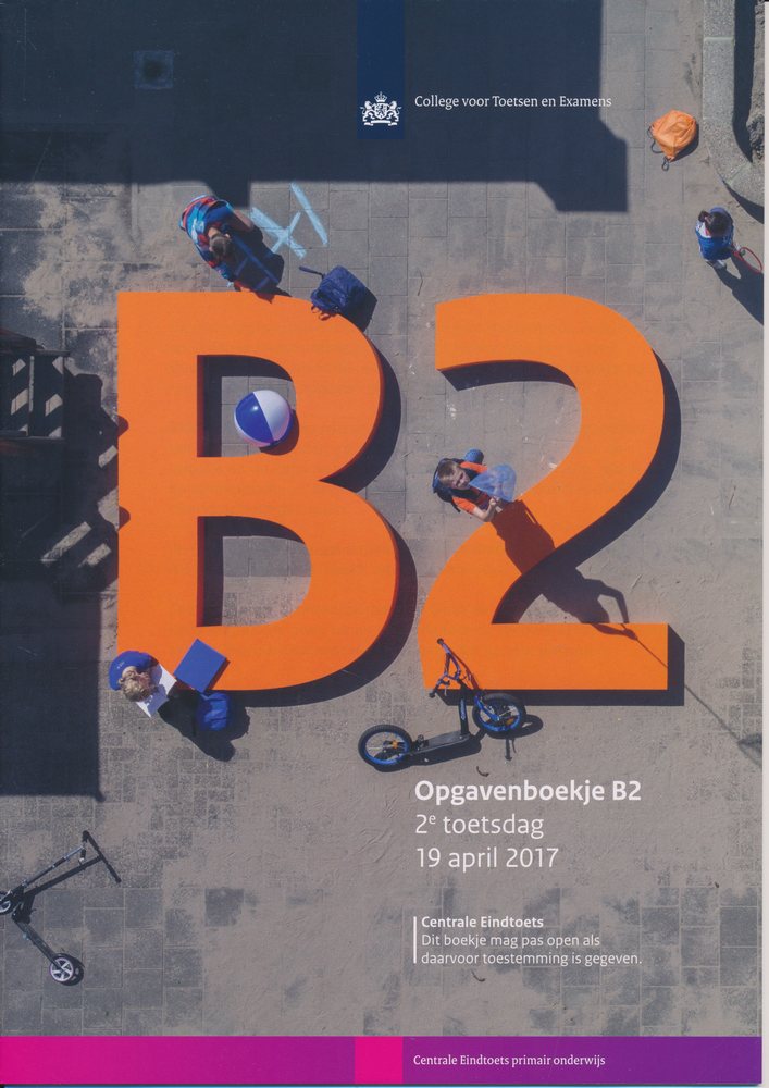 Centrale Eindtoets opgavenboekje B2 2017