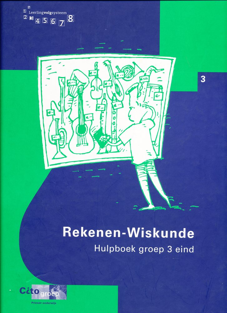 CITO/LOVS Rekenen-Wiskunde hulpboek groep 3 eind
