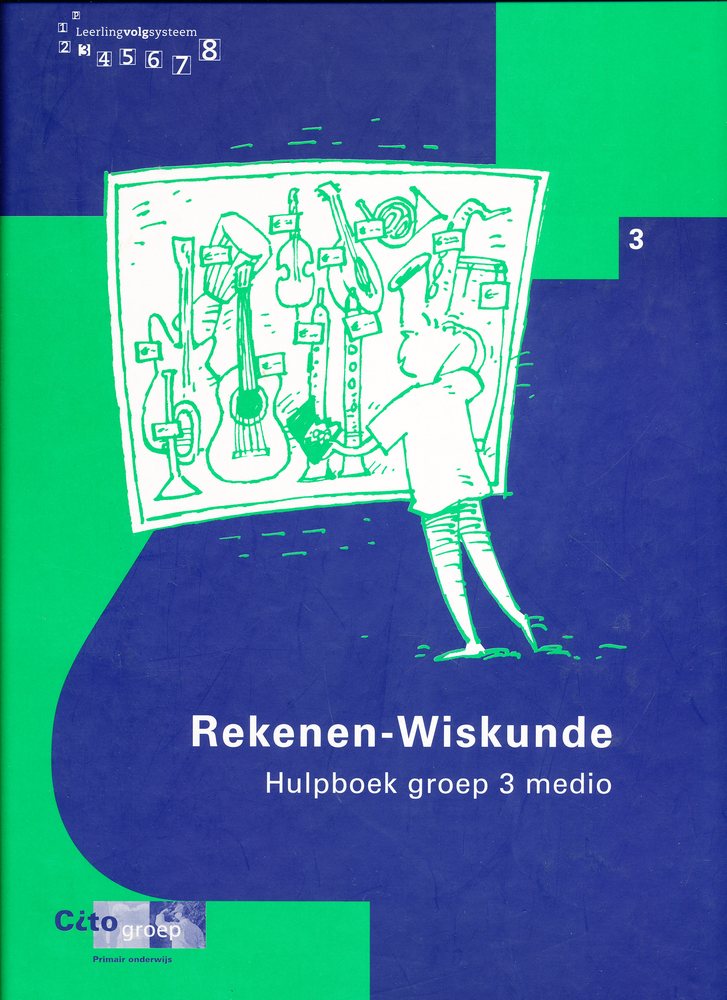 CITO/LOVS Rekenen-Wiskunde hulpboek groep 3 medio