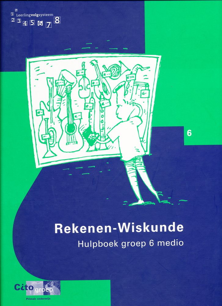 CITO/LOVS Rekenen-Wiskunde hulpboek groep 6 medio
