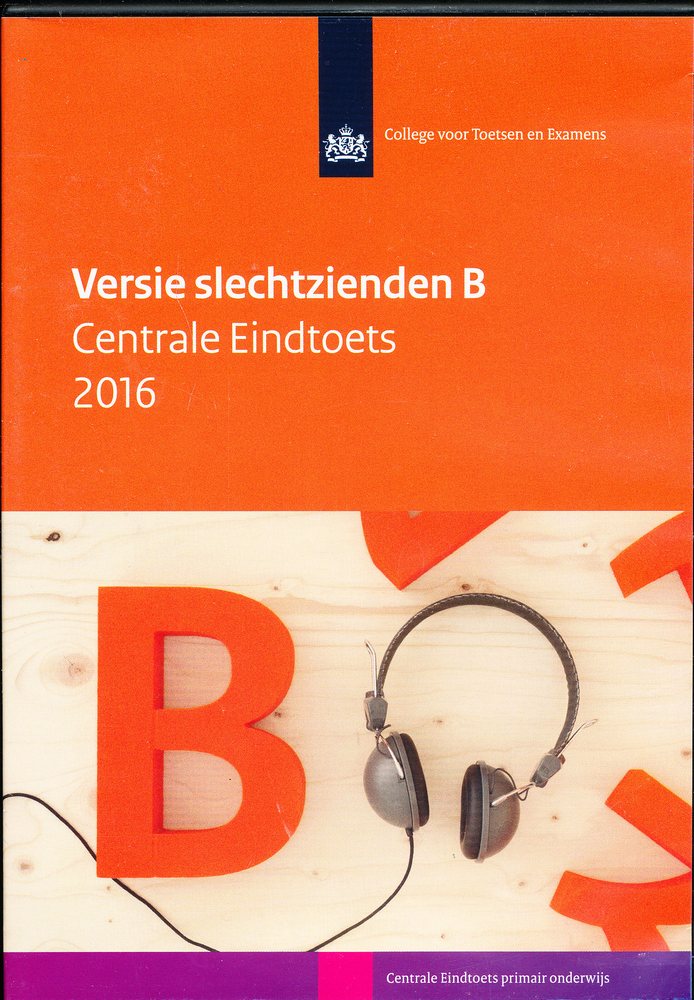 Eindcito groep 8 (2016) (zie omschr.) niveau B