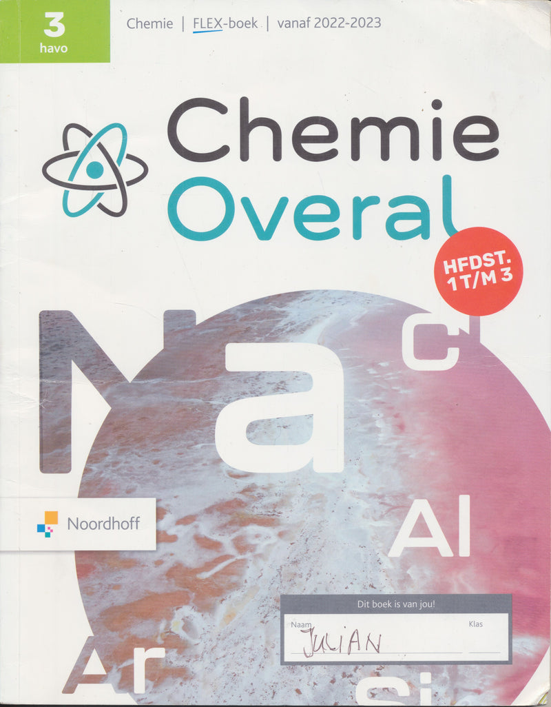 Chemie overal Flex boek Havo (ISBN 9789001278274)