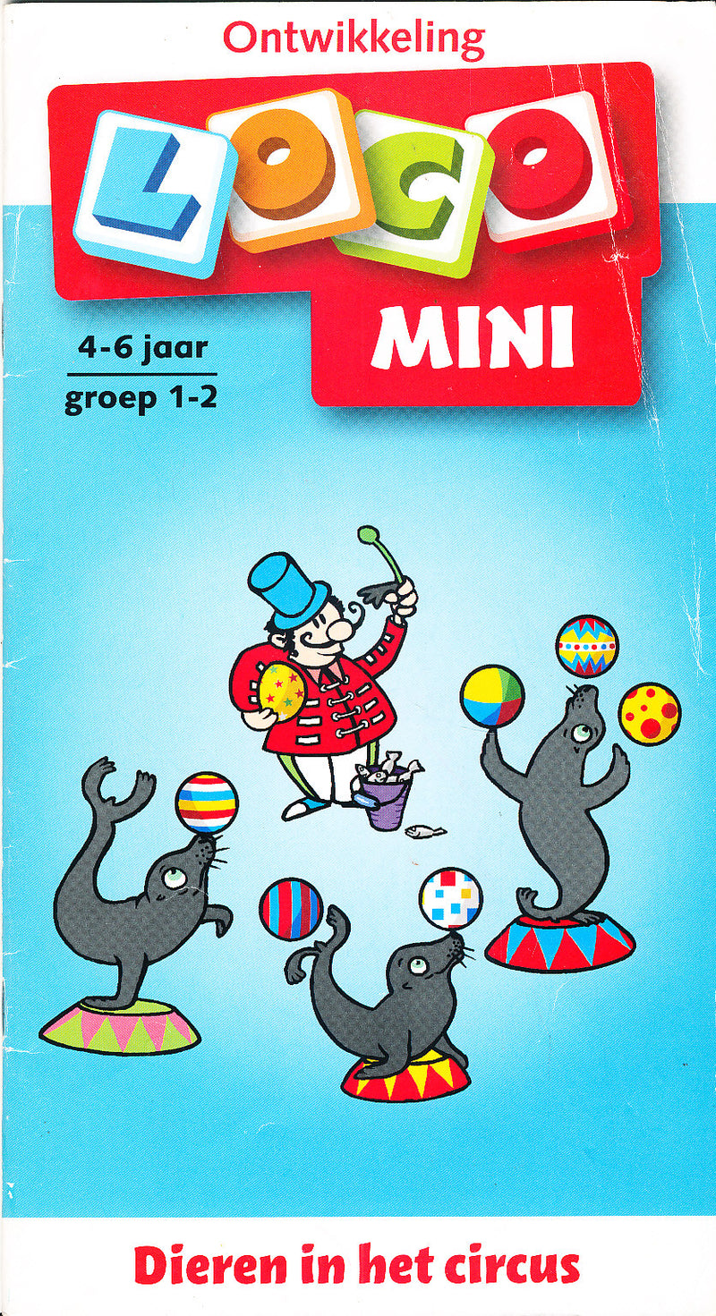 Mini Loco Ontwikkeling Dieren in het circus groep 1-2