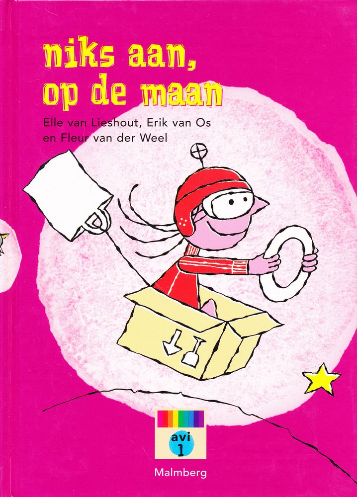 Leeskist cirkel leesboekje Niks aan, op de maan