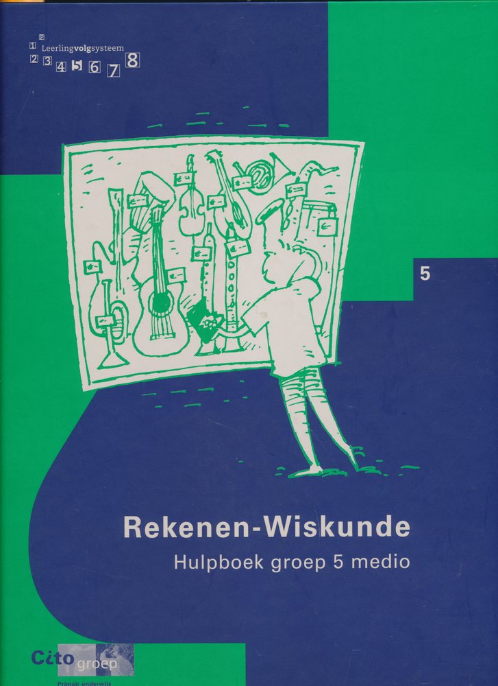 CITO/LOVS Rekenen-Wiskunde hulpboek groep 5 medio