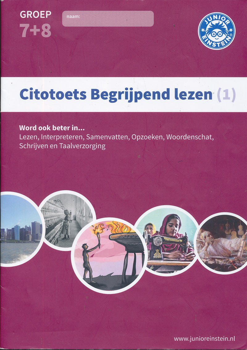 Junior Einstein Begrijpend lezen deel 1 groep 7 en 8