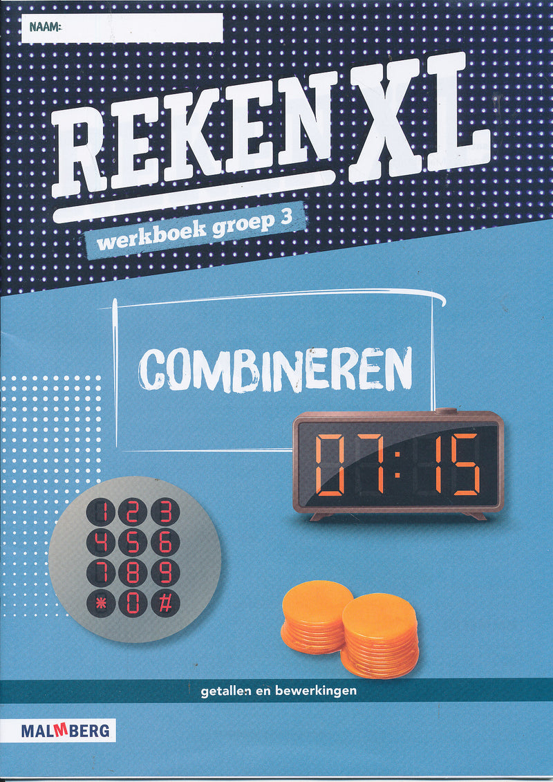 RekenXL Werkboek Combineren groep 3 (per stuk)
