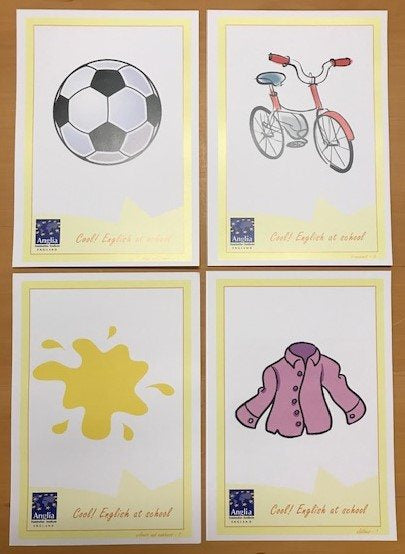 Cool! English at school, Flashcards Starlets