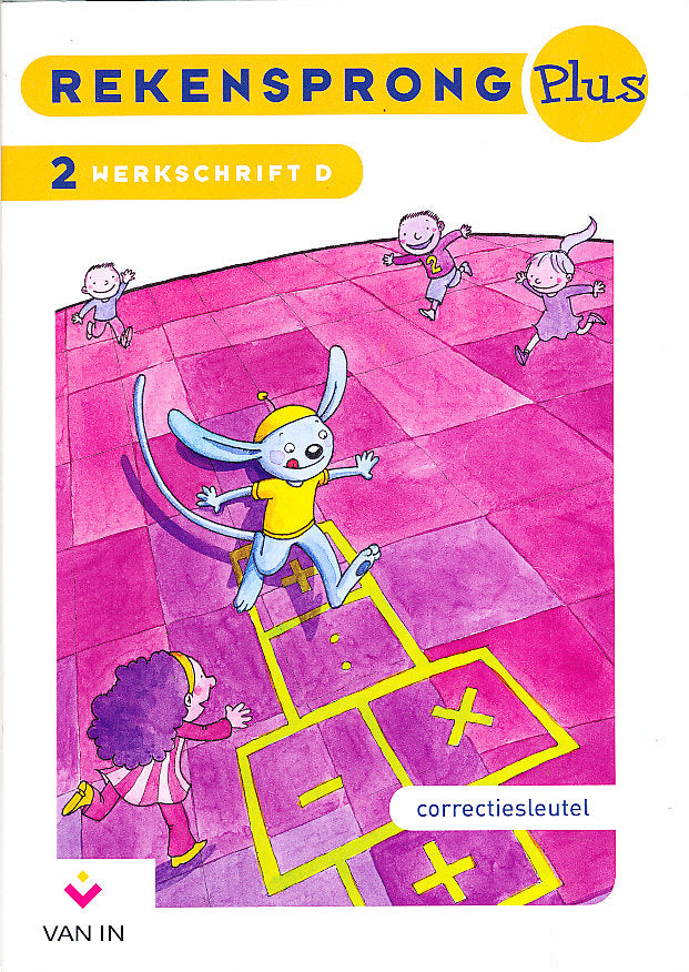 Rekensprong Plus Correctiesleutel Werkschrift D 2