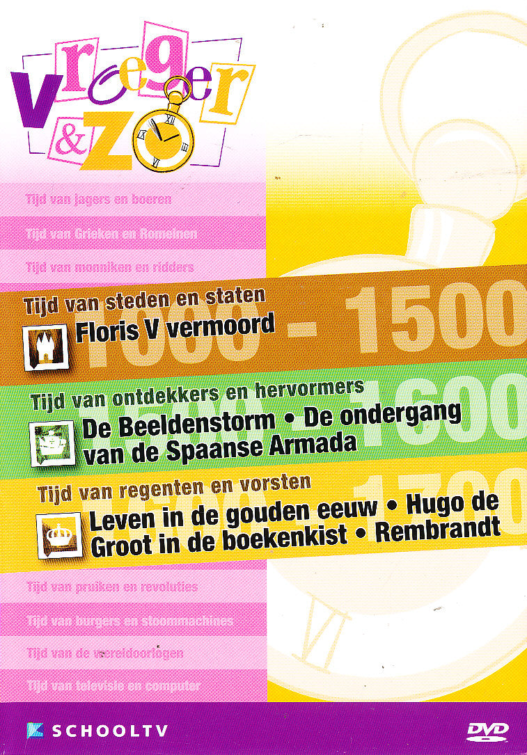 Alles-in-1 DVD Vroeger en zo Project Gouden Eeuw
