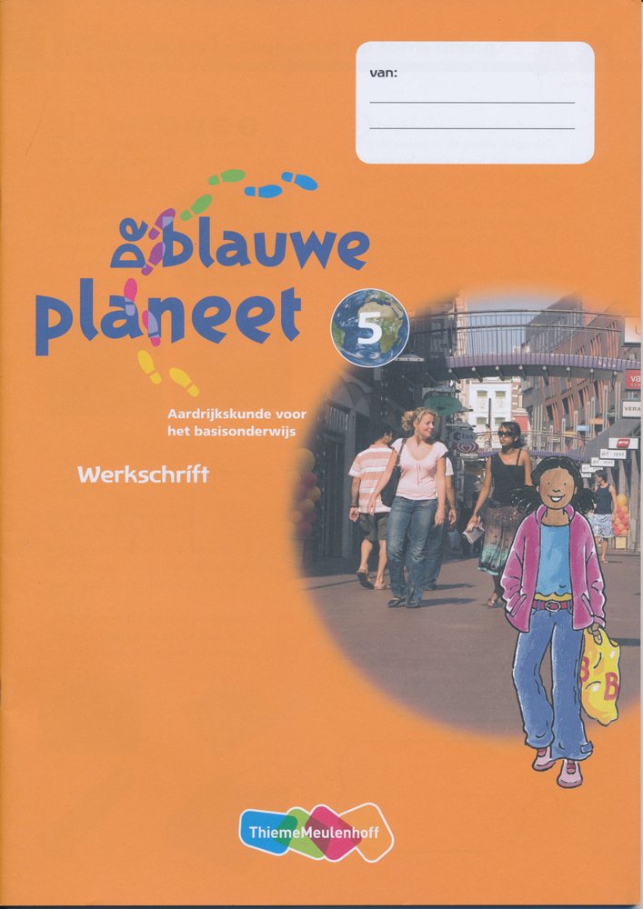 De Blauwe Planeet werkschrift groep 5 (per stuk)