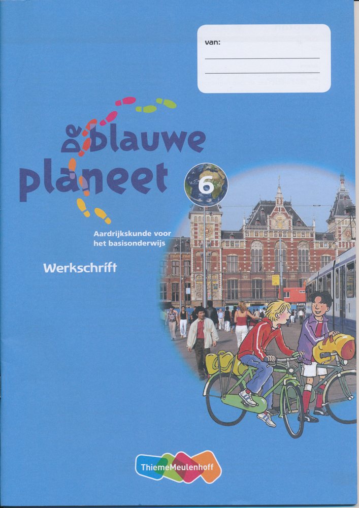 De Blauwe Planeet werkschrift groep 6 (per stuk)