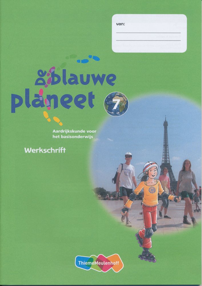 De Blauwe Planeet werkschrift groep 7 (per stuk)