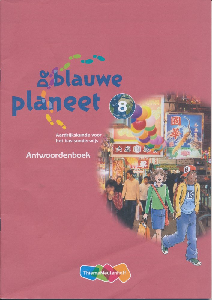 De Blauwe Planeet antwoordenboek groep 8 (in kleur)