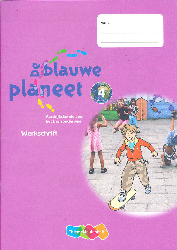 De Blauwe Planeet werkschrift groep 4 (per stuk)