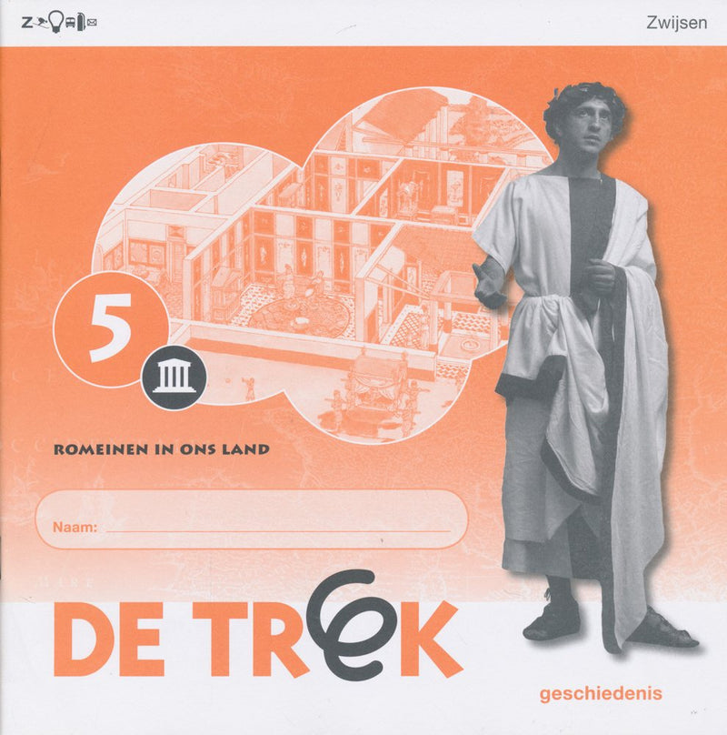 De Trek Werkboek Romeinen in ons Land groep 5 (per stuk)