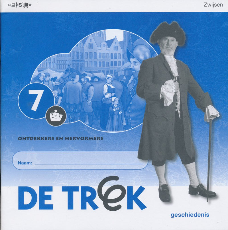 De Trek Werkboek Ontdekkers en Hervormers groep 7 (per stuk)