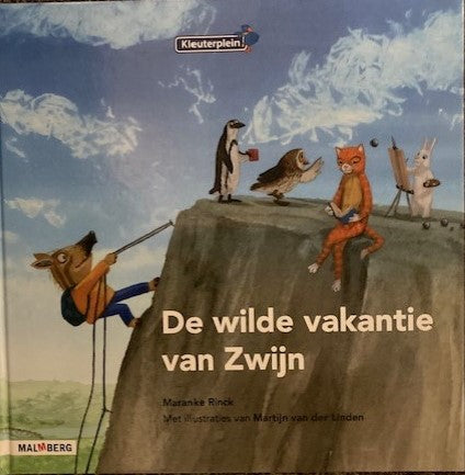 Kleuterplein versie 2 Prentenboek De wilde vakantie van Zwijn