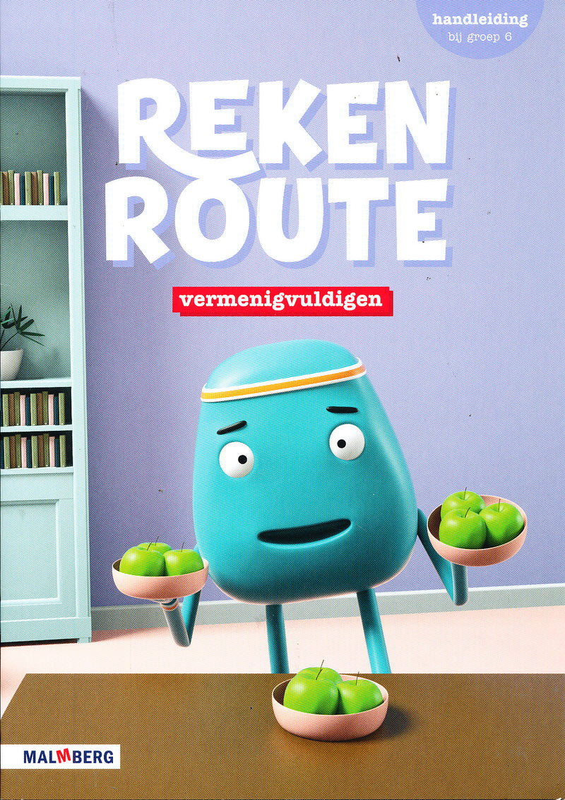 Reken Route Deel Handleiding Vermenigvuldigen groep 6