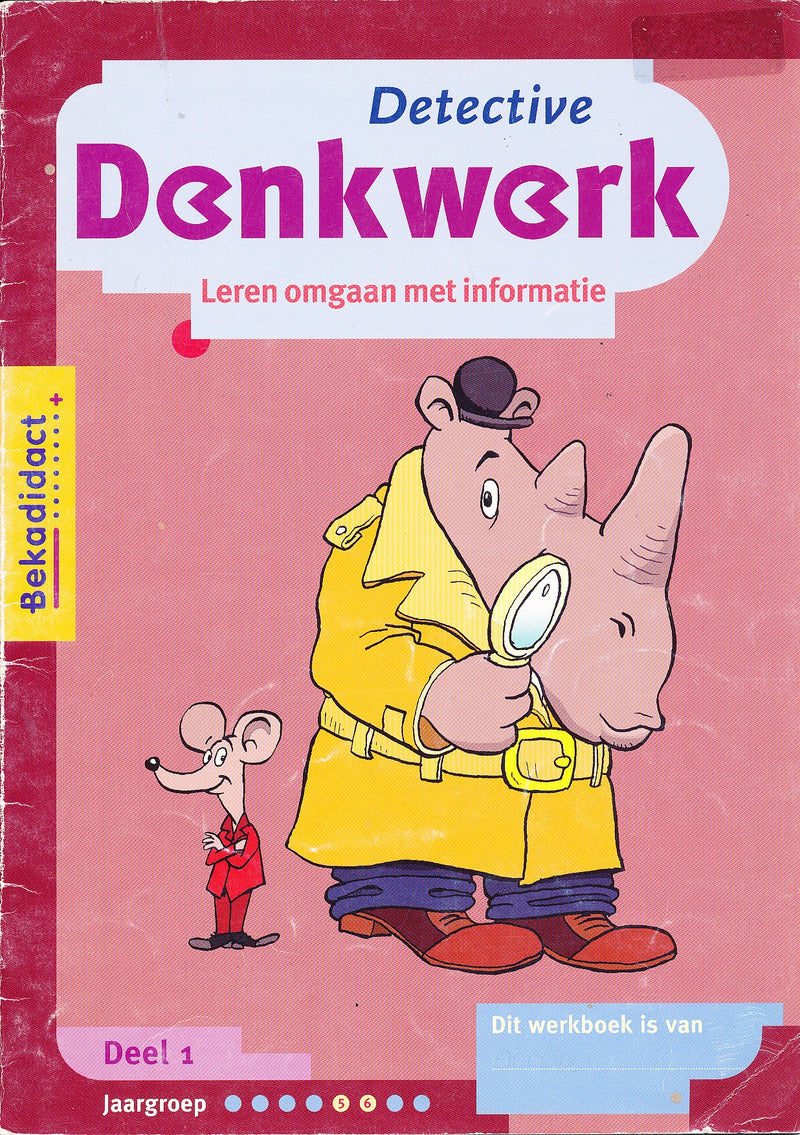 Denkwerk Detective werkboek deel 1 groep 5-6