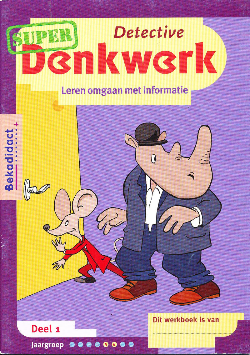 Denkwerk Super Detective deel 1 groep 5-6 (per stuk)