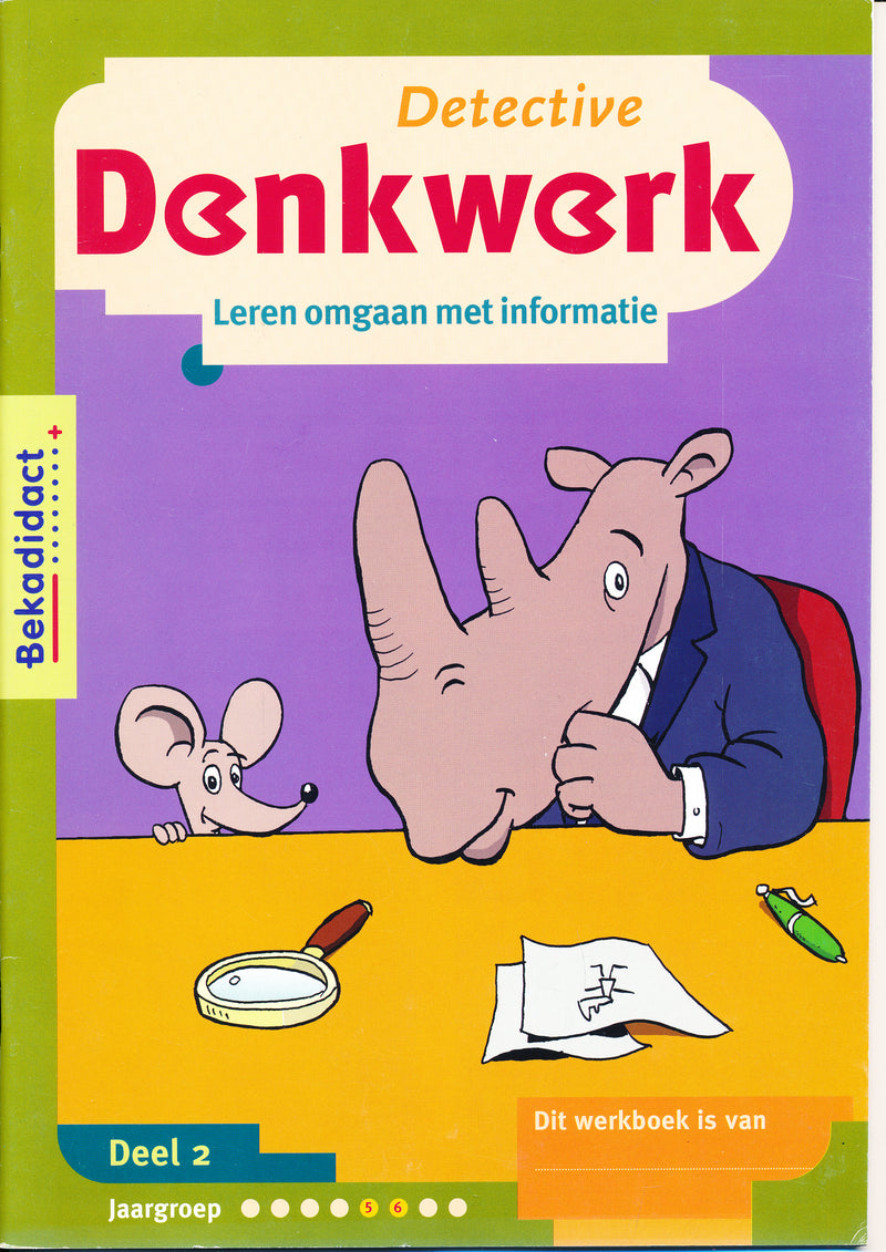 Denkwerk Super Detective deel 2 groep 5-6 (per stuk)