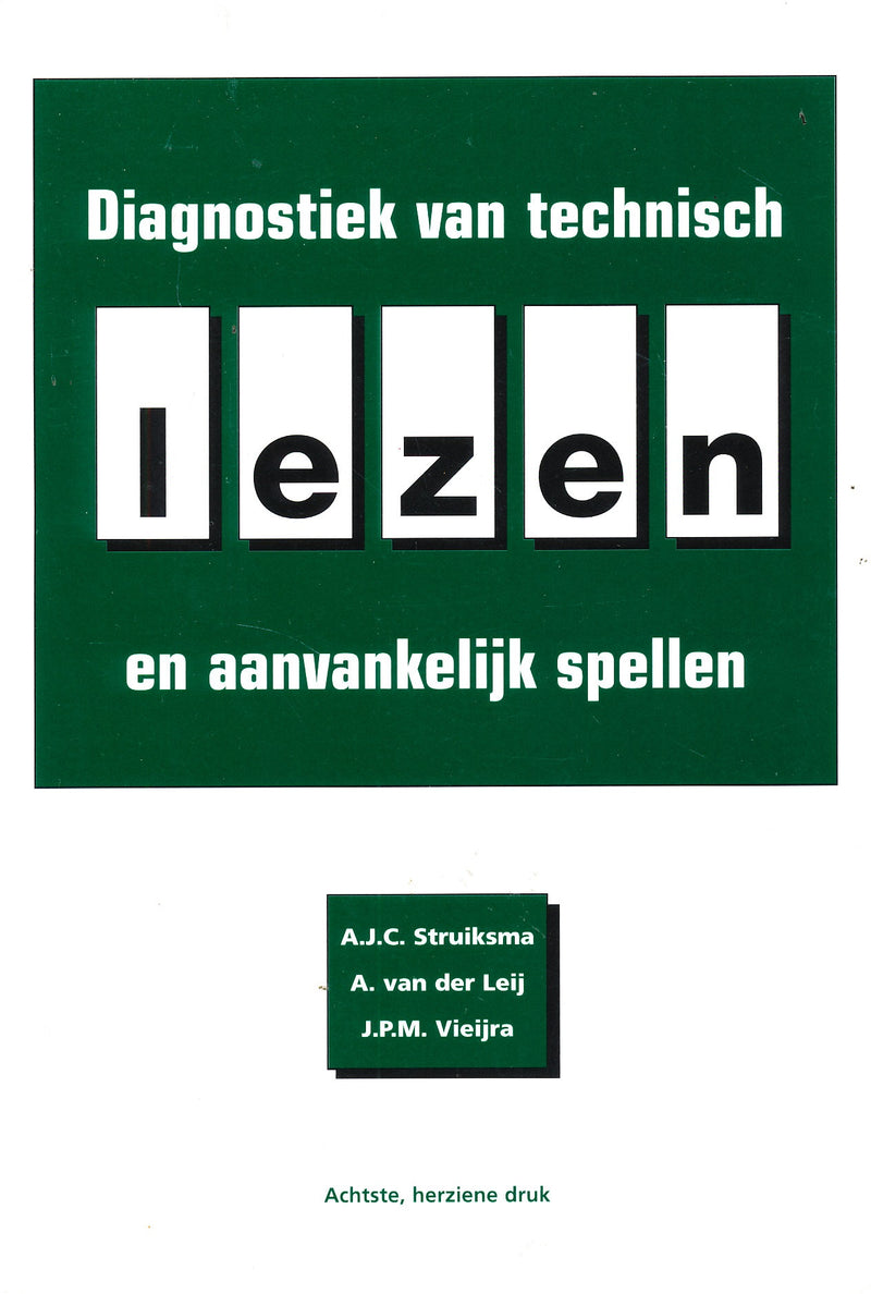 Diagnostiek van Technisch lezen en aanv. spellen 8e druk