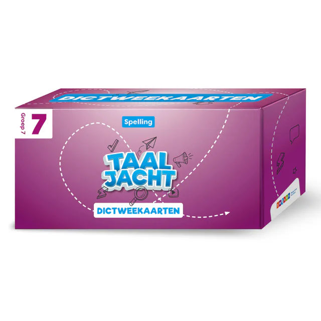 Taaljacht Dictweekaarten Spelling (1 kaart ontbreekt) 9789048742899