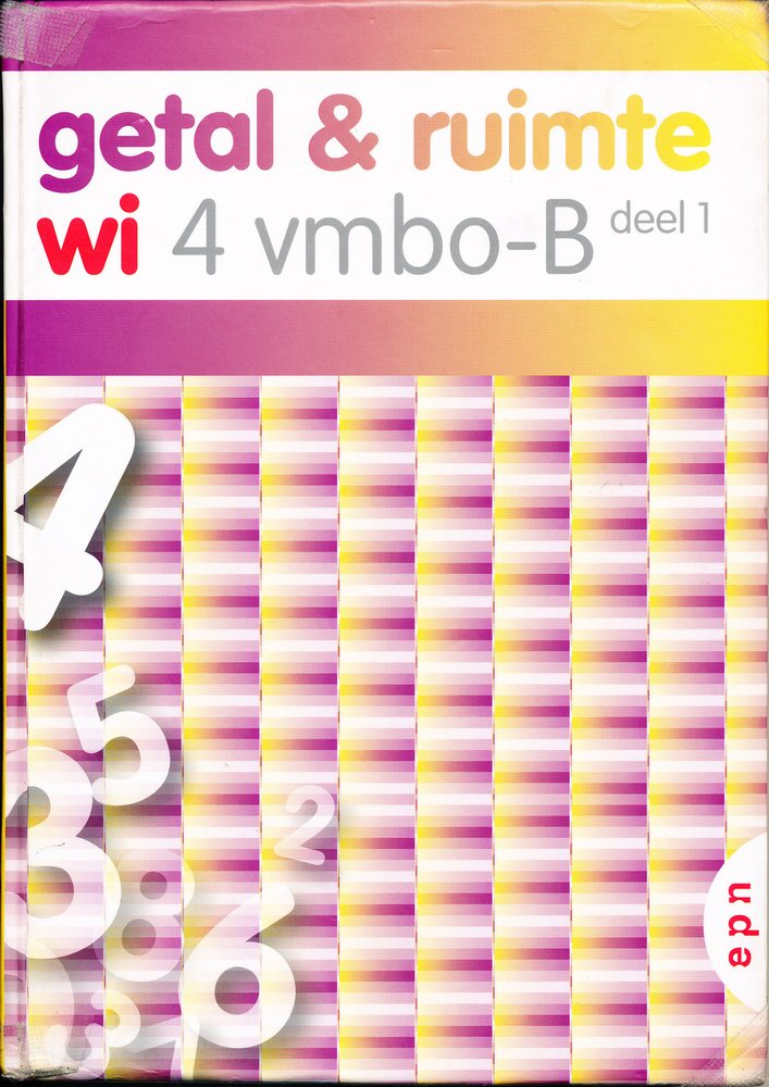 Getal en Ruimte 4 deel 1 VMBO-B
