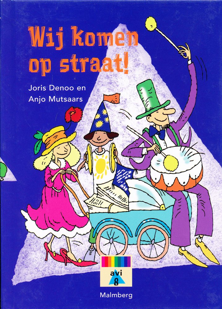 Leeskist driehoek leesboekje Wij komen op straat