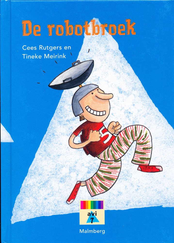 Leeskist driehoek leesboekje De robotbroek