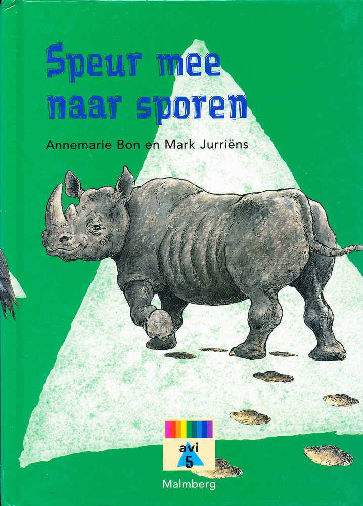 Leeskist driehoek leesboekje Speur mee naar sporen