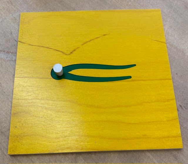 Montessori Biologisch blad dubbele dennennaald