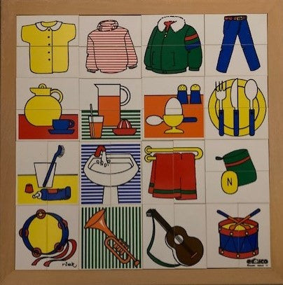 Educo Heel en half (muziekinstrumenten, badkamer, kleding en ontbijt)