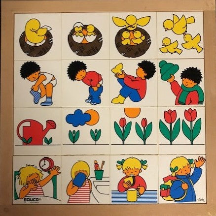 Educo Logische Volgorde (o.a. nest met vogels)