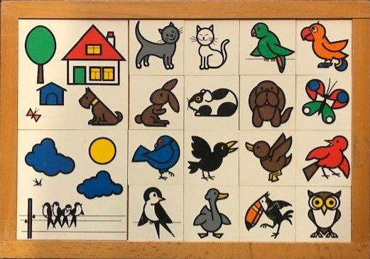 Educo Lotto Dieren in de lucht en om het huis