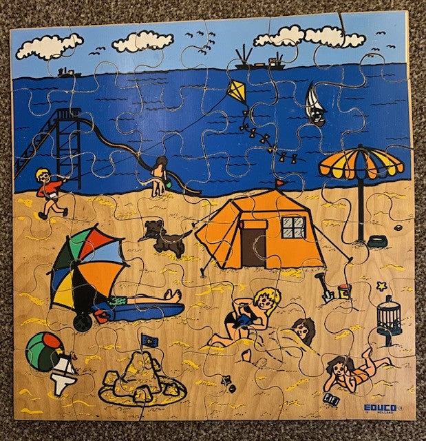 Educo Puzzel aan de zee (zie omschrijving)