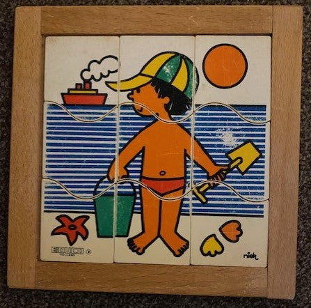 Educo Puzzel Jongen bij de zee (9 stukjes)