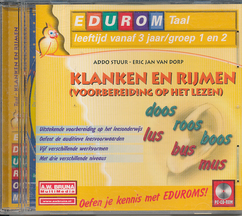Edurom Taal Klanken en rijmen groep 1-2