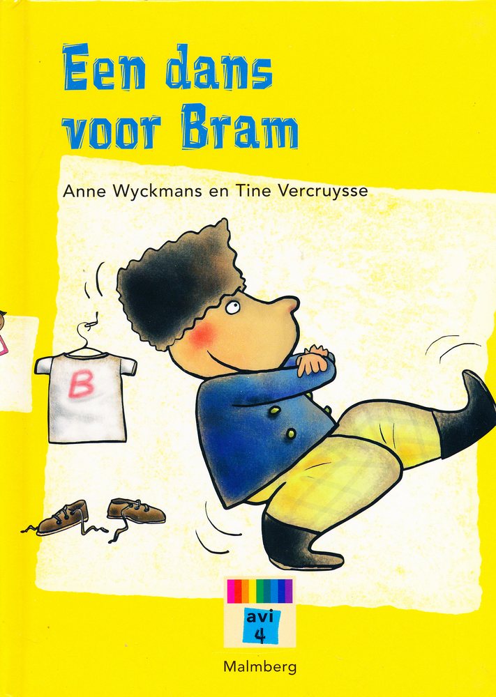 Leeskist vierkant leesboekje Een dans voor Bram
