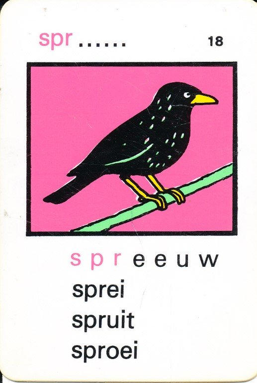 Kwartet Letter 18 (zie omschrijving)