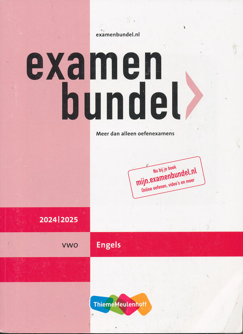 Examenbundel Engels VWO 2024/2025